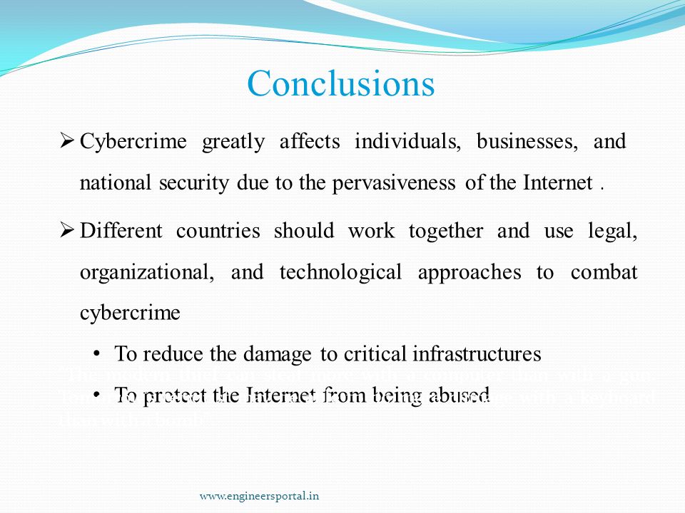 conclusion on cyber security